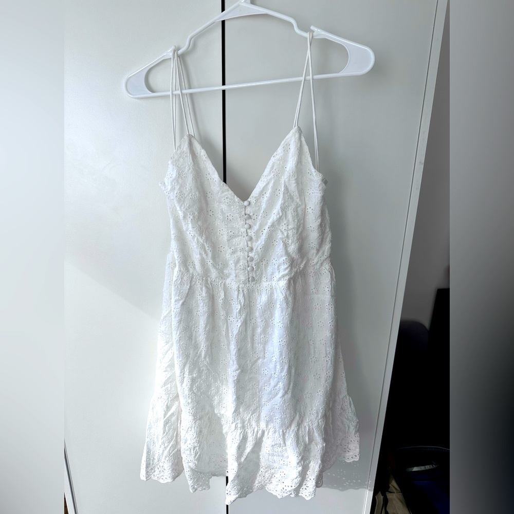 ALICE + OLIVIA Fae Eyelet Embroidered Minidress - 6